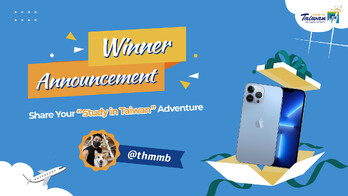 2022 Share Your Study in Taiwan Adventure for a Chance to Win an iPhone 13 Pro Instagram Contest Winner