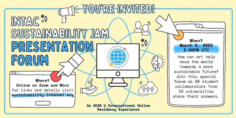 The multidisciplinary group of the Graduate Institute of Transdisciplinary Performing Arts, NTUA, participates in the INTAC Sustainability Jam.